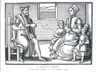 En puritansk familj, från 